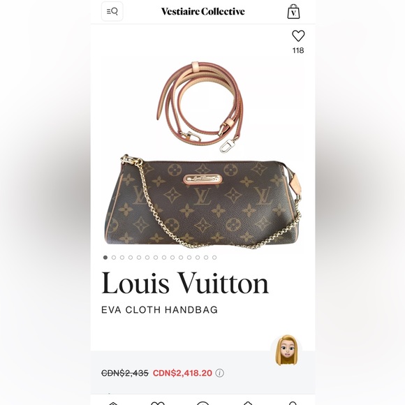 Louis Vuitton Eva Clutch - Picture 14 of 14